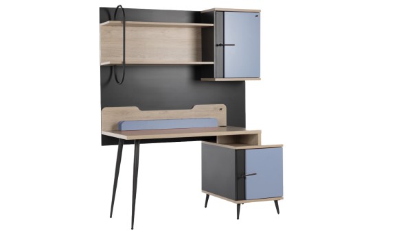 Alice Study Desk (Blue)