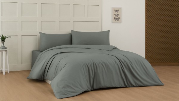BRY Plain Bed Linen Double