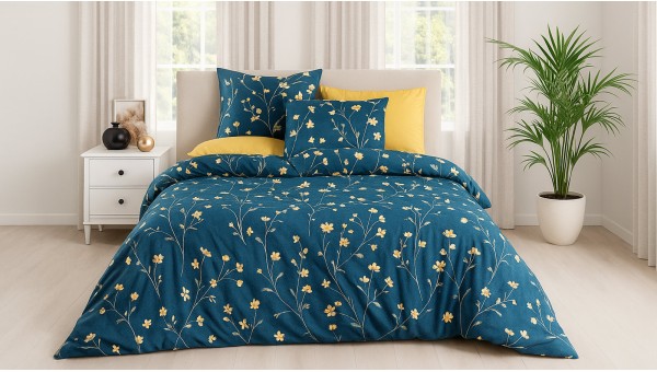 Golden Bed Linen Double