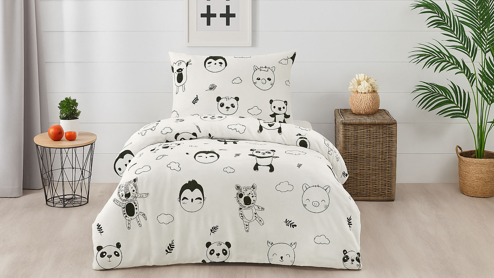 Panda Bed Linen Single Panda Bed Linen Single