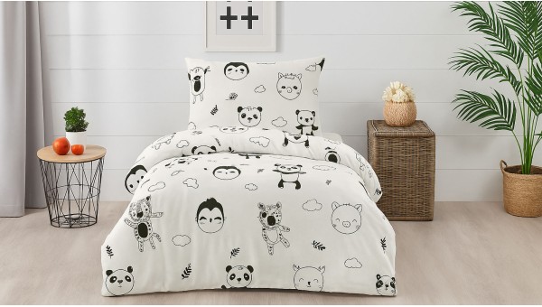 Panda Bed Linen Single