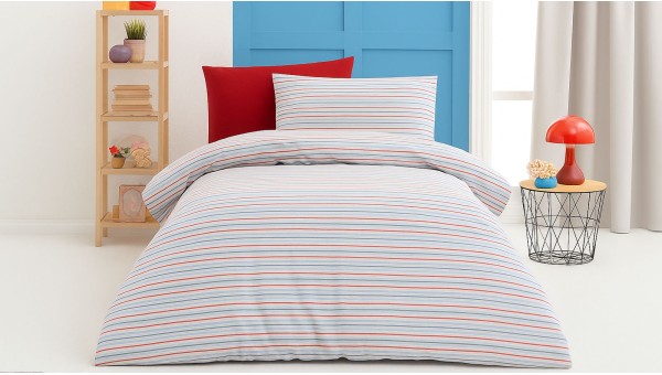 Stripe Bed Linen Single