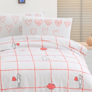 Pink Bed Linen Single