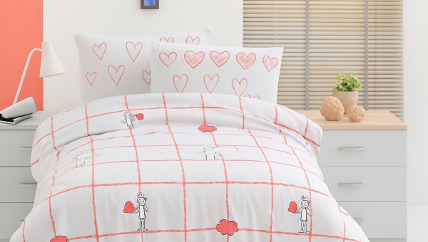 Pink Bed Linen Single Pink Bed Linen Single