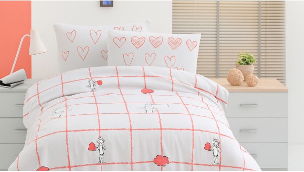 Pink Bed Linen Single