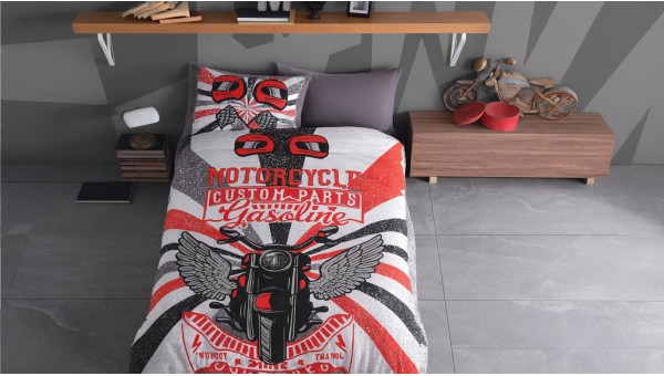 Motorcycle T 101 Bed Linen Single