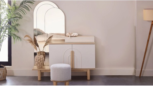 Boheems Dressing Table & Mirror