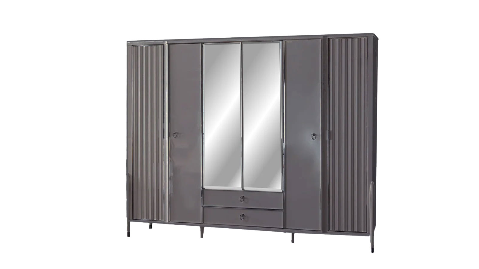 Gravita 6 Doors Wardrobe