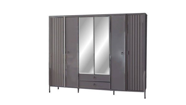 Gravita 6 Doors Wardrobe Gravita 6 Doors Wardrobe