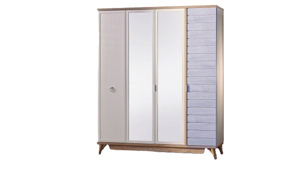 Mavenna 4 Door Closet