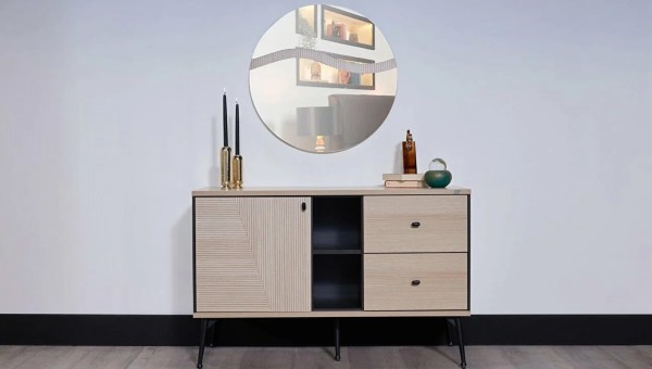 Cross Dressing Table & Mirror