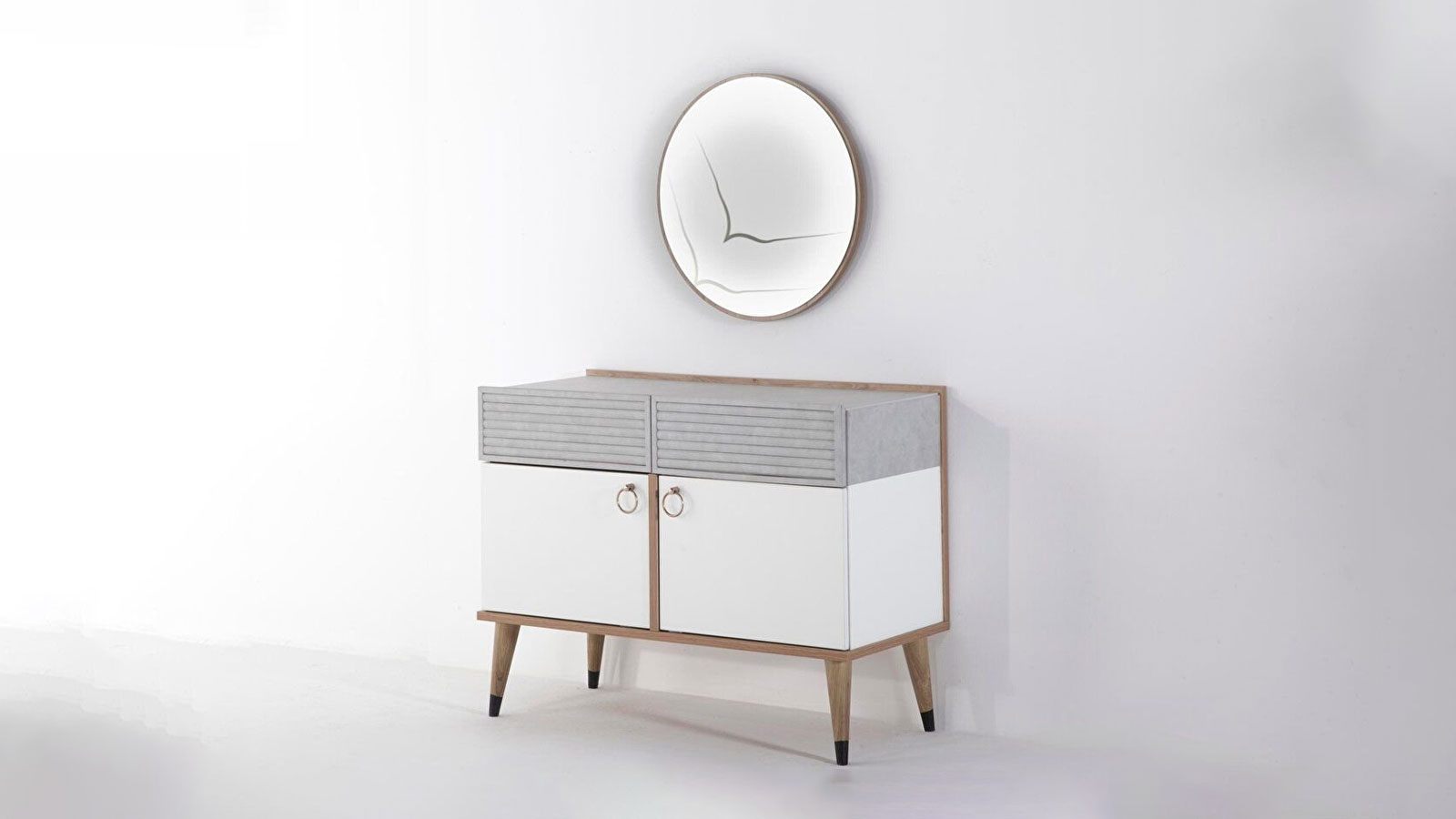 Lena Dressing Table & Mirror 