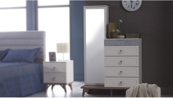 Mavenna Dressing Table & Mirror