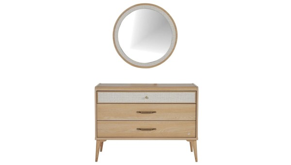 Mitra Dressing Table & Mirror