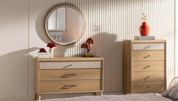 Mitra Dressing Table & Mirror