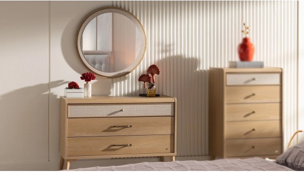 Mitra Dressing Table & Mirror