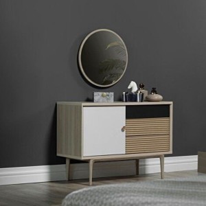 Retro Dressing Table & Mirror