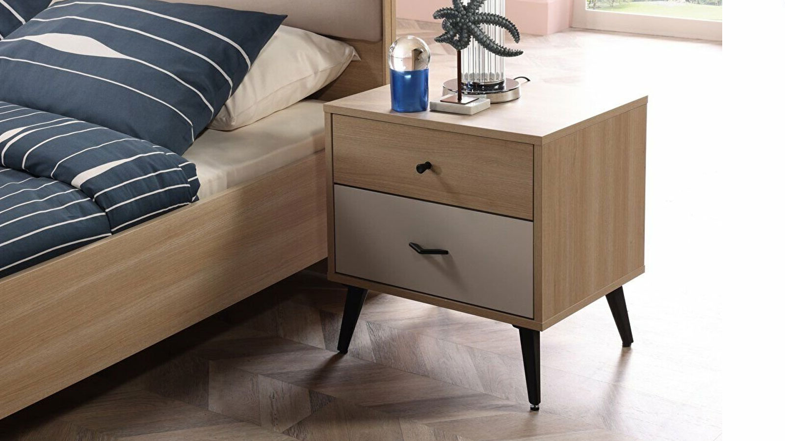 Serez Nightstand Serez Nightstand