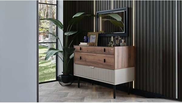 Talia Dressing Table & Mirror