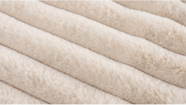 Lalee Plush Blanket Beige 