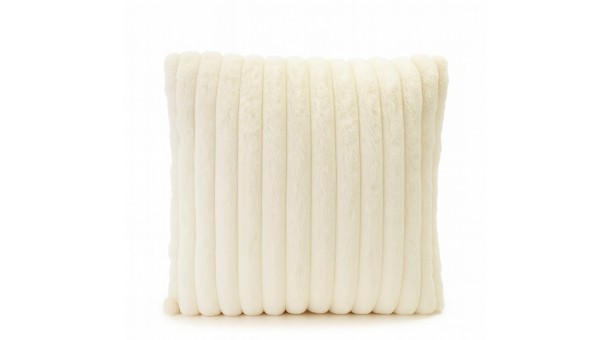 Lalee Plush Cushion Ivory