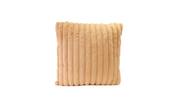 Lalee Plush Cushion Peach