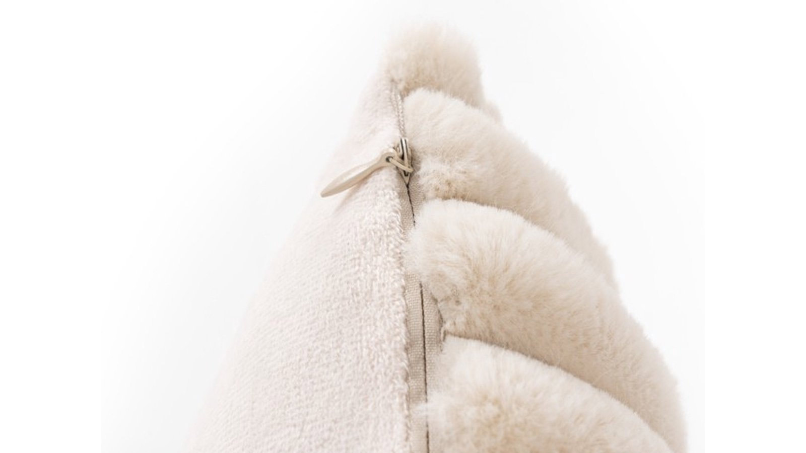 Lalee Plush Cushion Beige