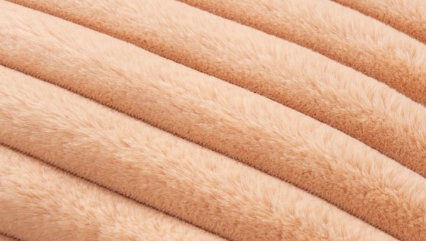 Lalee Plush Cushion Peach