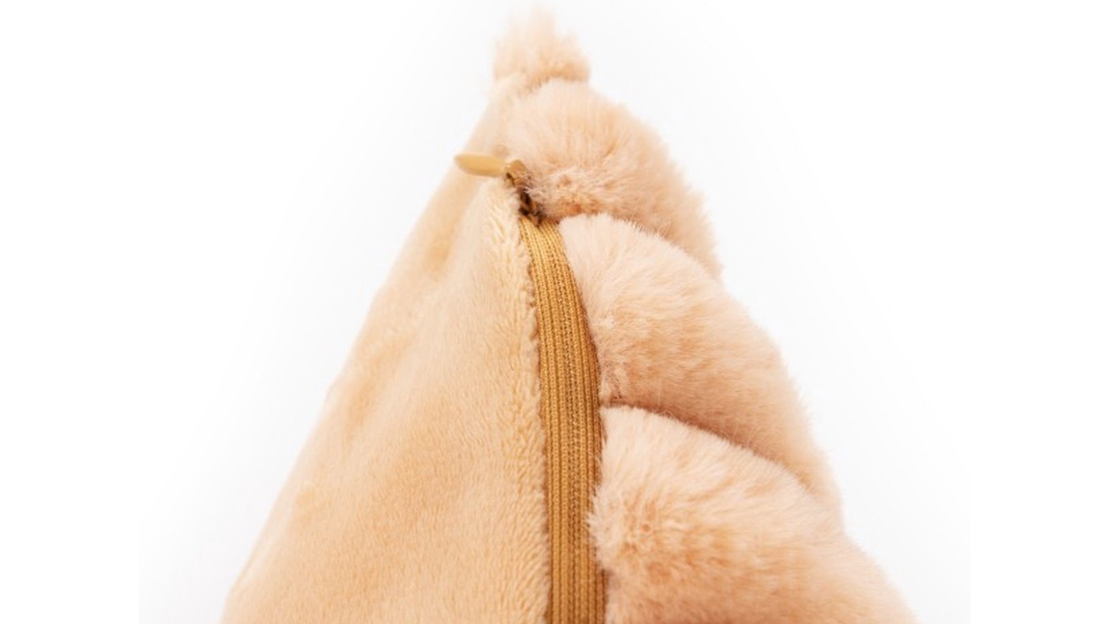 Lalee Plush Cushion Peach