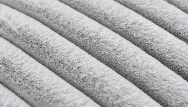 Lalee Plush Cushion Silver