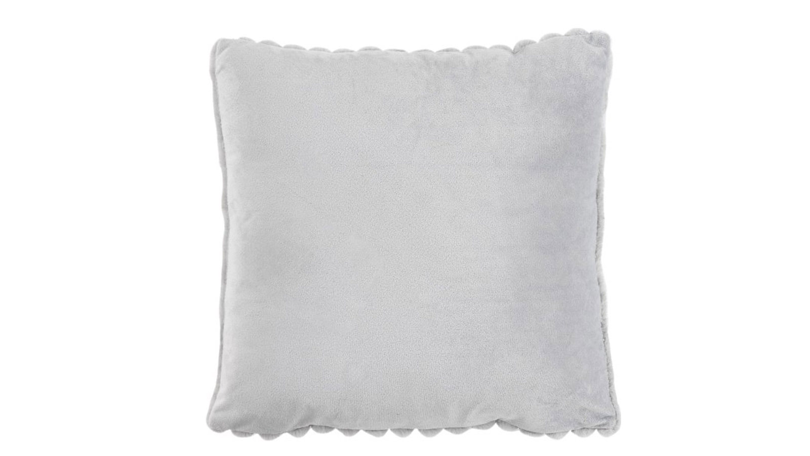 Lalee Plush Cushion Silver