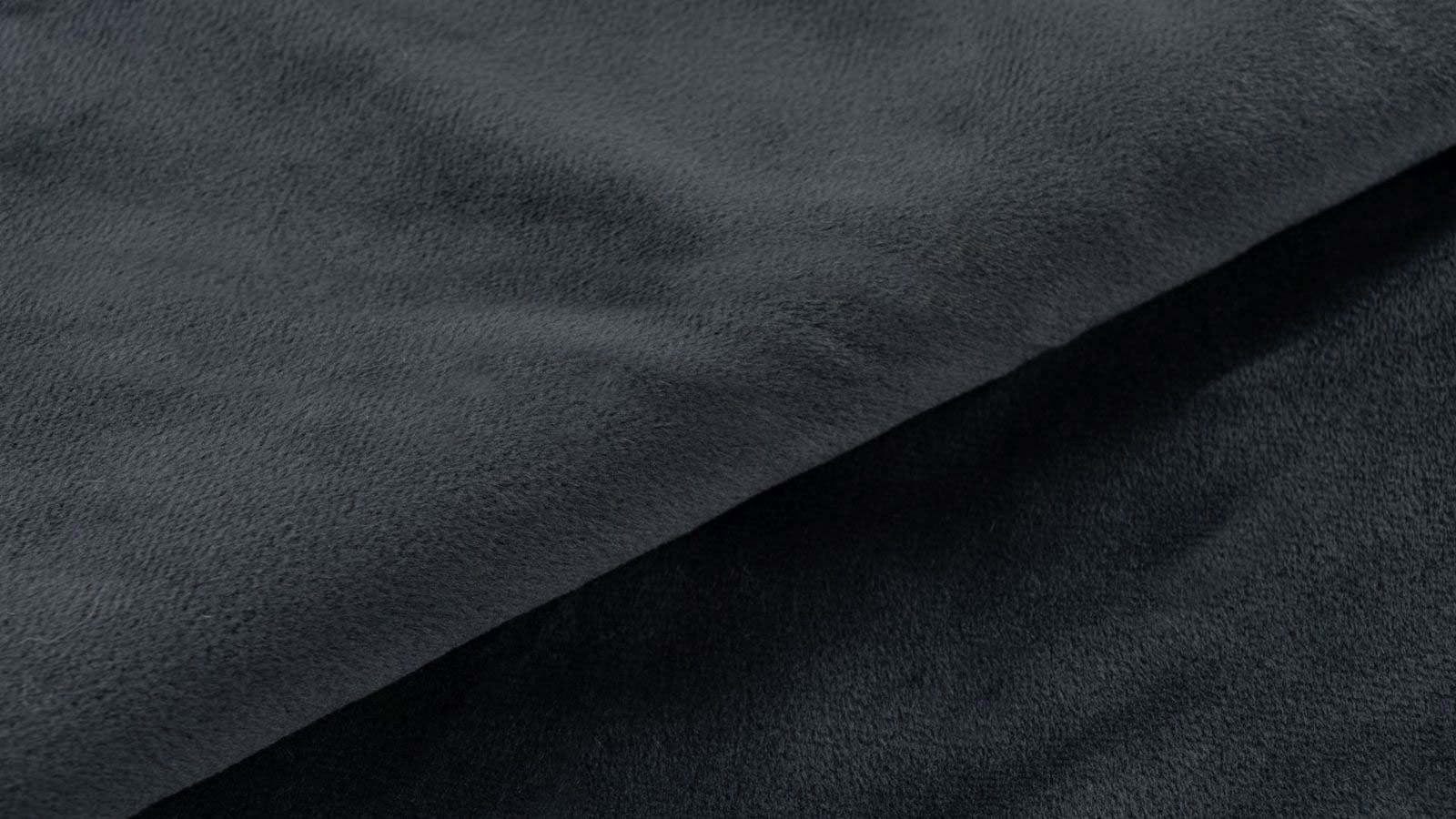 Lalee Plush Blanket Graphite