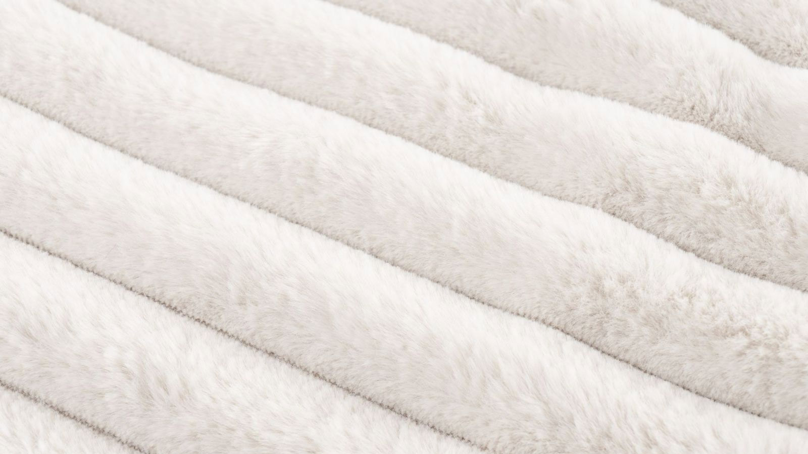 Lalee Plush Blanket Ivory