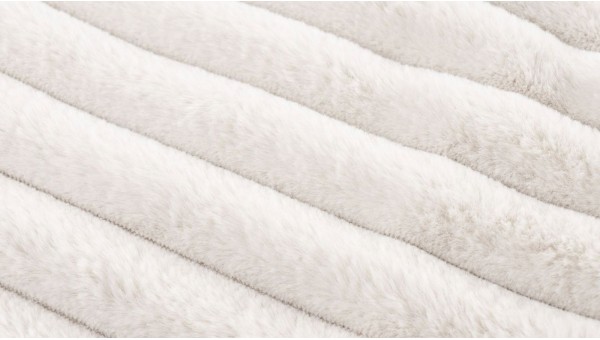 Lalee Plush Blanket Ivory