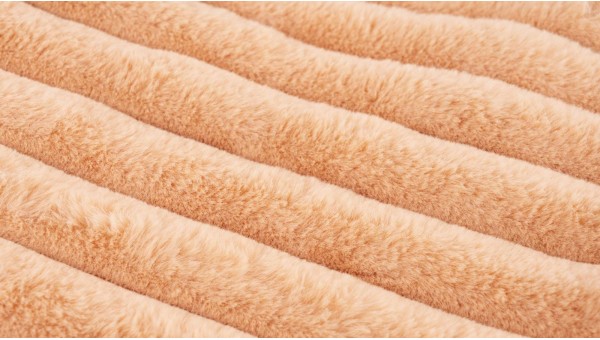 Lalee Plush Blanket Peach