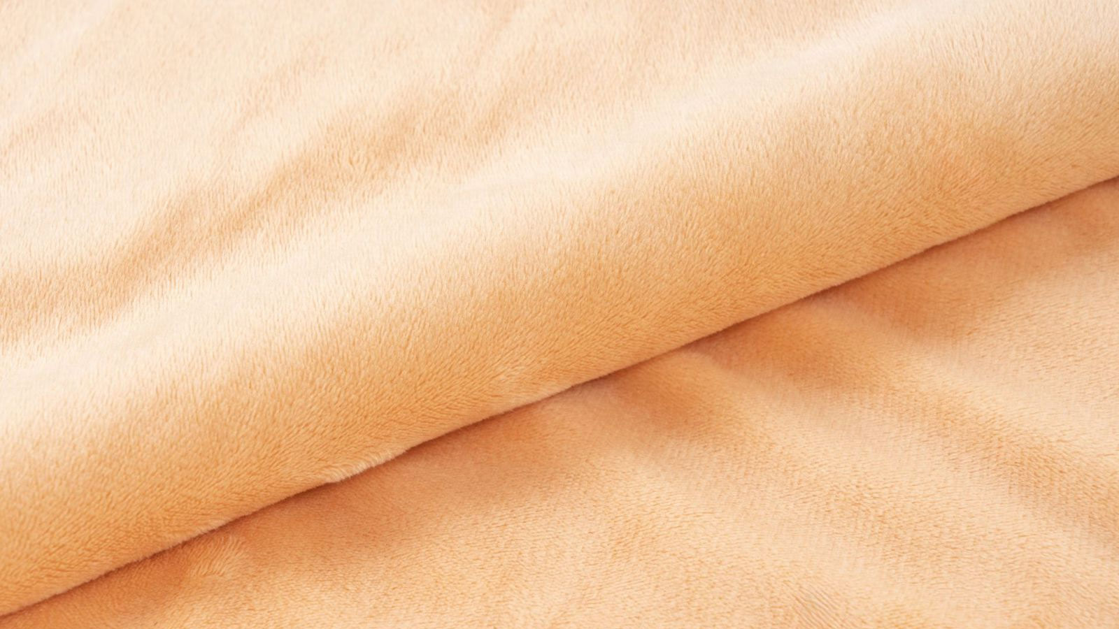 Lalee Plush Blanket Peach