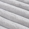 Lalee Plush Blanket Silver