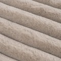 Lalee Plush Blanket Taupe