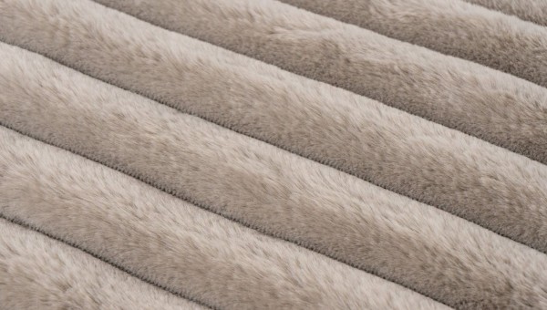 Lalee Plush Blanket Taupe