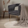 Lalee Plush Blanket Taupe