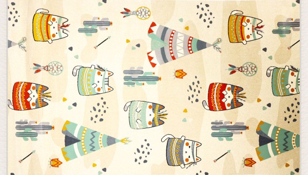 Pooya 10 Iranian kids Carpet