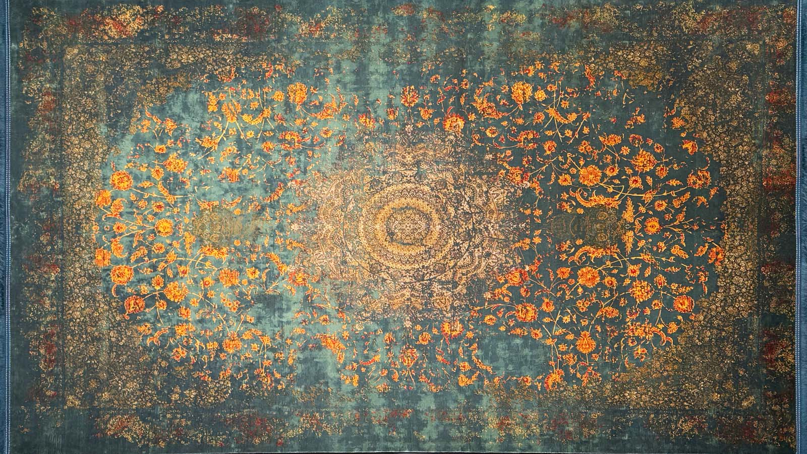 Moh 300610 Iranian Classic Carpet Light Green