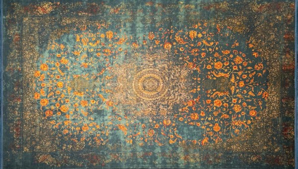 Moh 300610 Iranian Classic Carpet Light Green