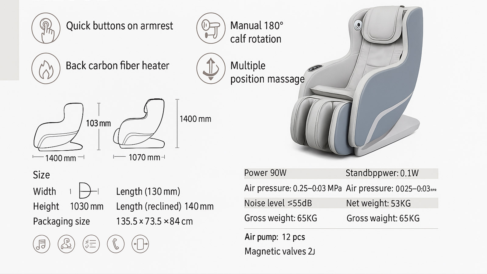 Massage Chair 1801