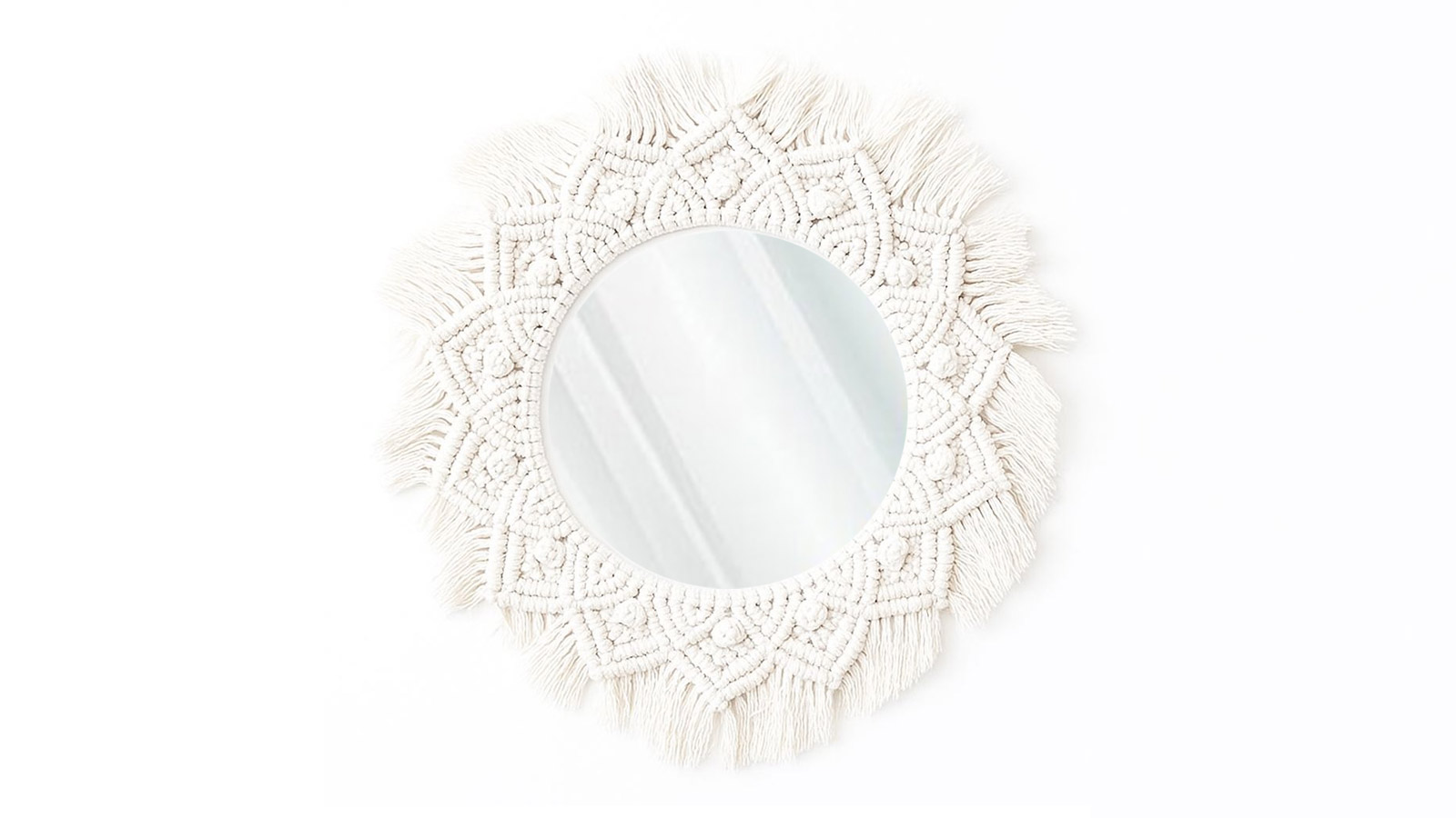 Macrame Mirror 04 Macrame Mirror 04