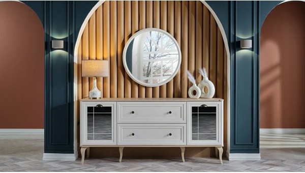 Lorea Sideboard And Mirror