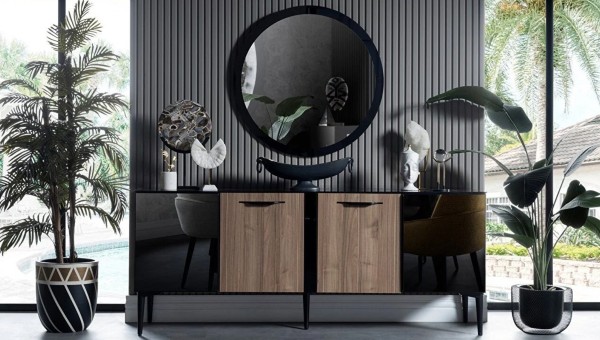 Mary Sideboard and Mirror