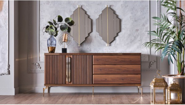 Montego Sideboard and Mirror