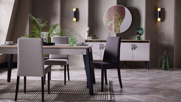 Serez Dining (Table+4 Chairs)