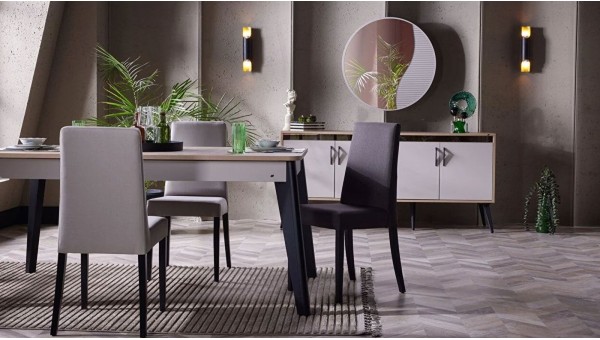 Serez Dining (Table+4 Chairs)